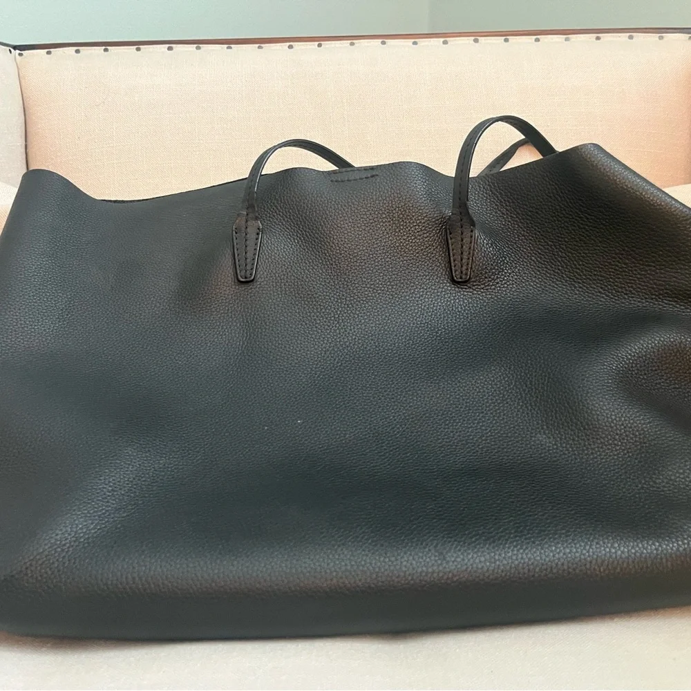 Versace Black Leather Tote Bag - Picture 6 of 8